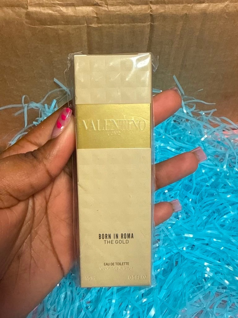 Valentino Born in Roma The Gold — Cream & Gold Box